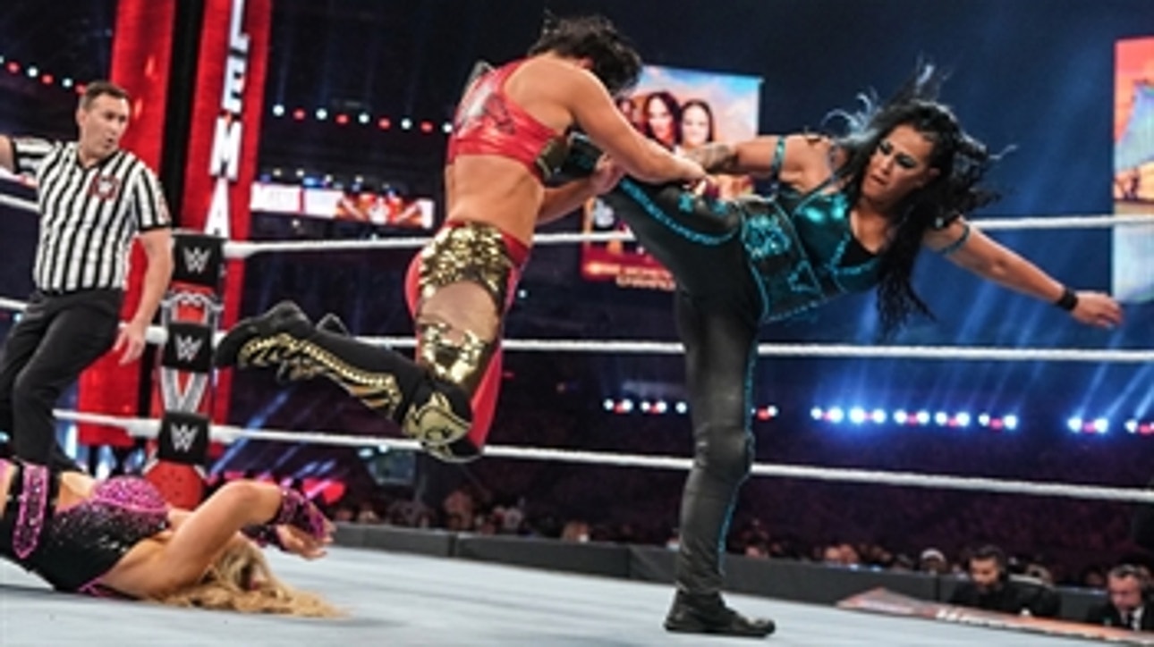 Natalya & Tamina match power with Nia Jax & Shayna Baszler: WrestleMania 37 - Night 2 (WWE Network Exclusive)