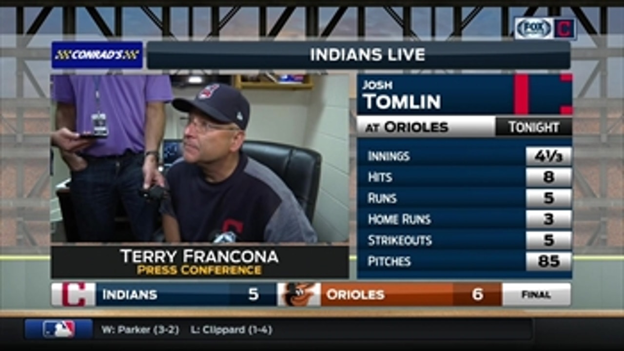 Hot or cold, Francona's taking things one game at a time