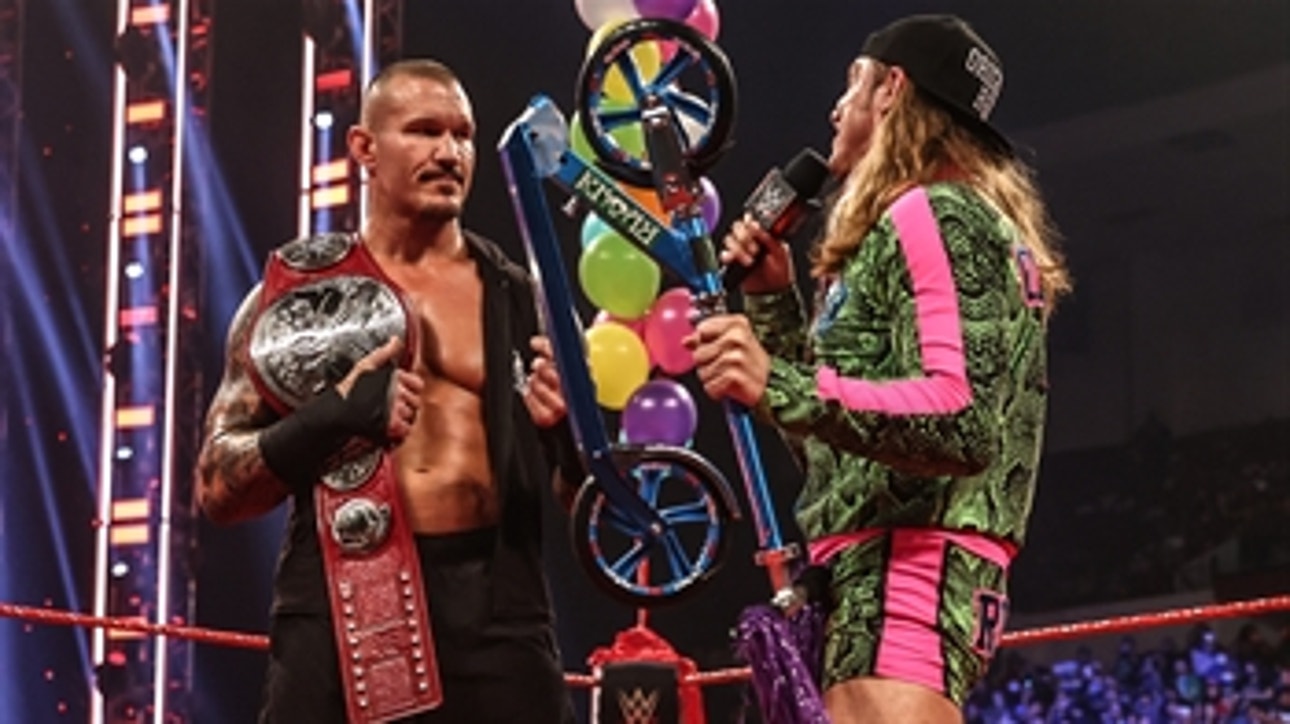 Riddle gifts Randy Orton a personalized scooter: Raw, Aug. 23, 2021