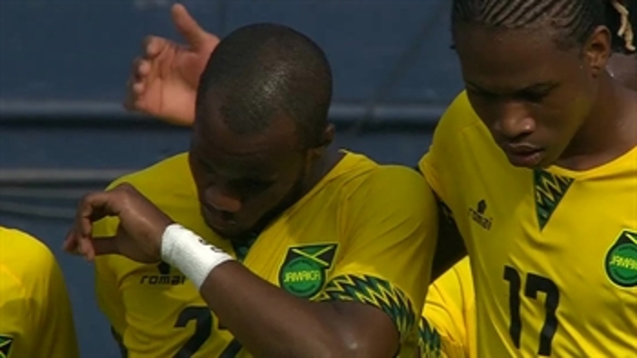 Romario Williams opens the scoring for Jamaica vs. Curacao ' 2017 CONCACAF Gold Cup Highlights