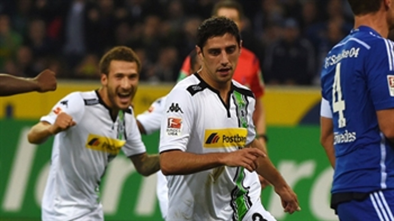 Stindl puts Gladbach in front of Schalke ' 2015-16 Bundesliga Highlights