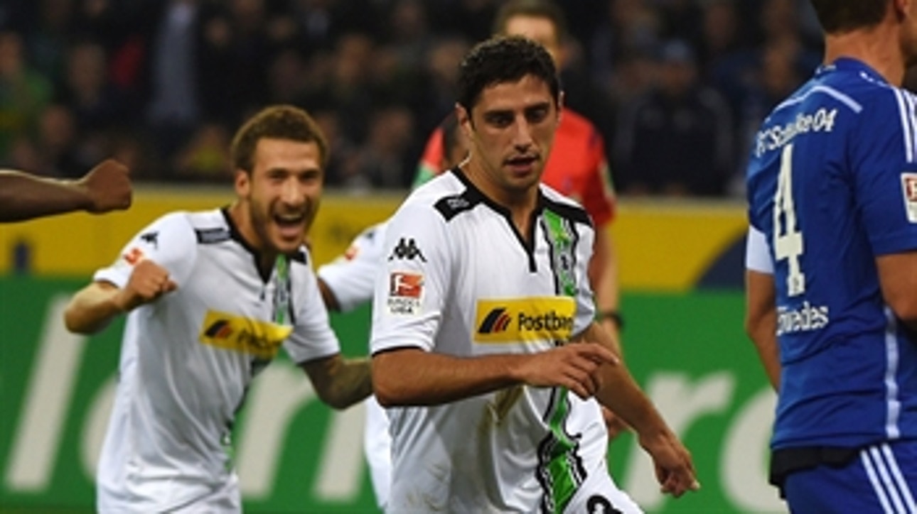 Stindl puts Gladbach in front of Schalke ' 2015-16 Bundesliga Highlights
