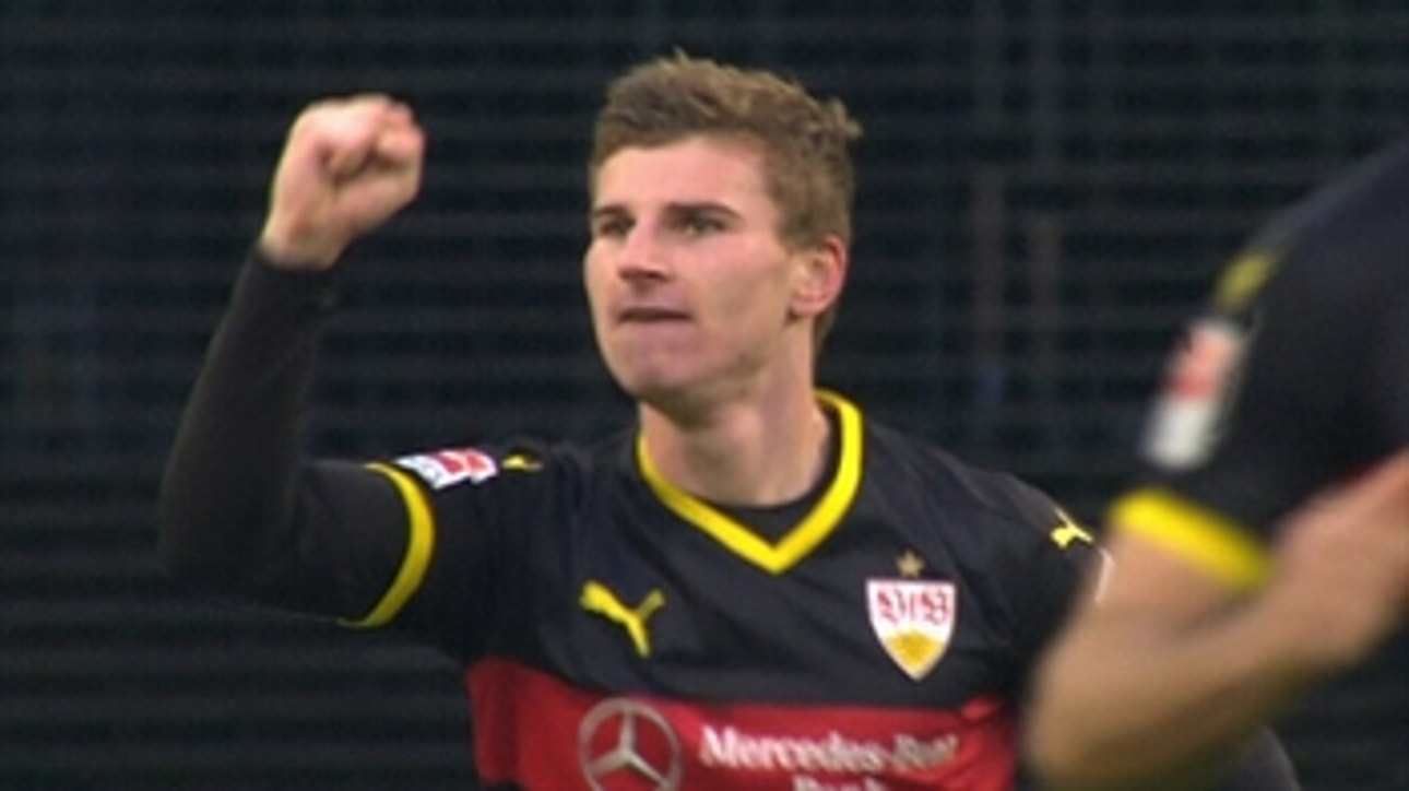 Timo Werner's thumping header puts Stuttgart ahead of Koln | 2015–16 Bundesliga Highlights