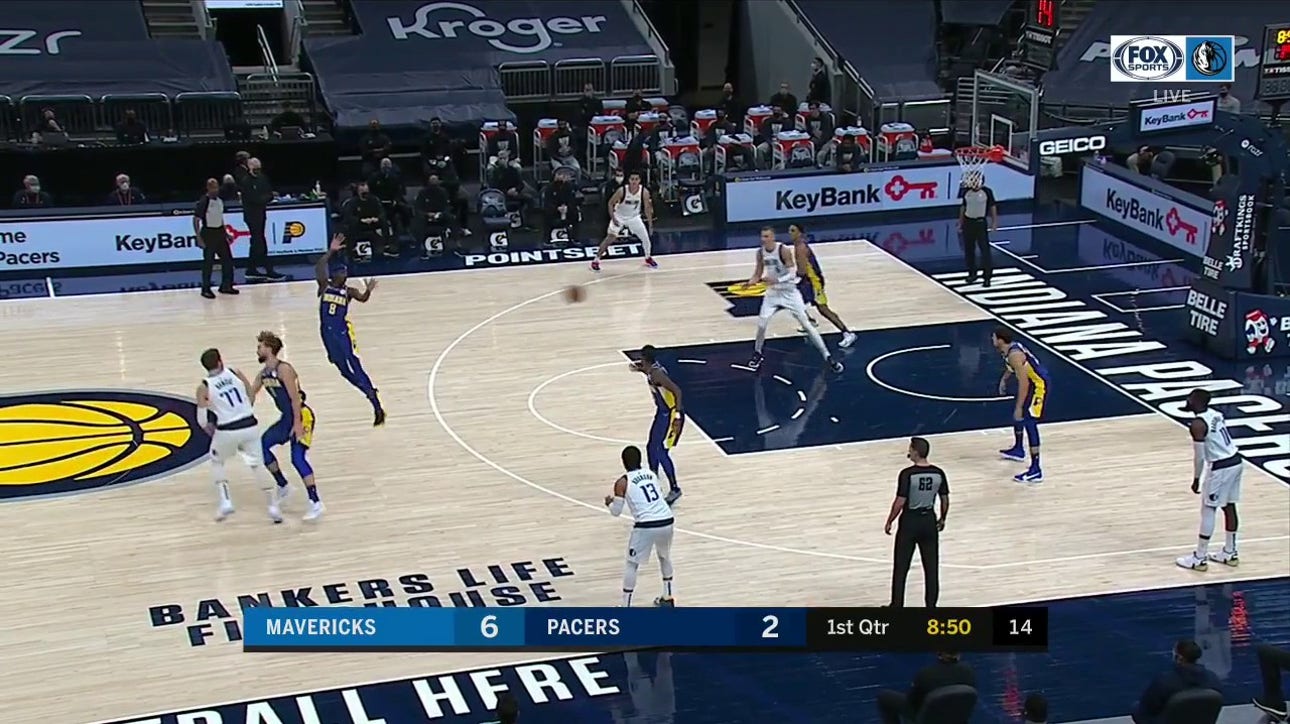 HIGHLIGHTS: Luka Doncic Dime to Porzinigs