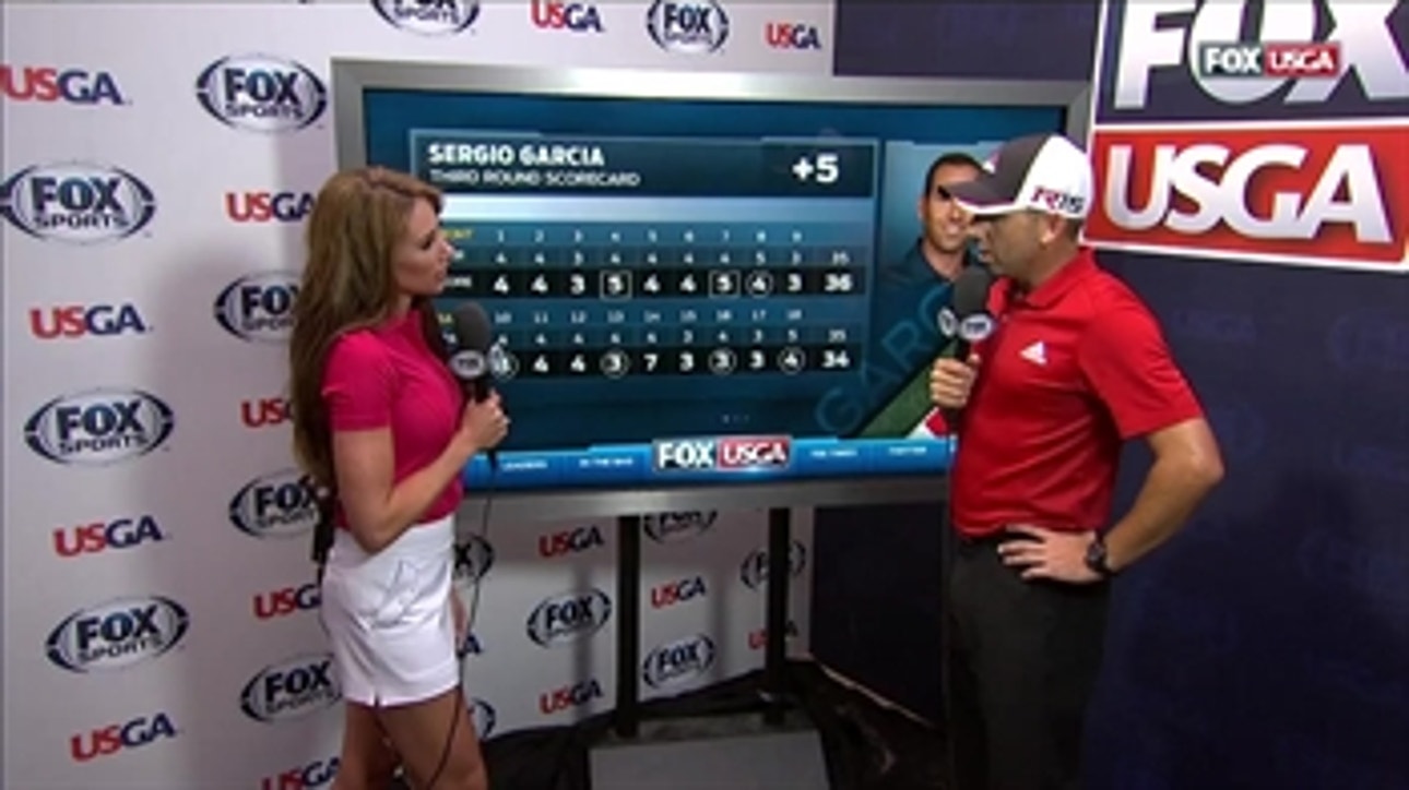 Sergio Garcia: Chambers Bay is like NBA Finals with holes and no backboards