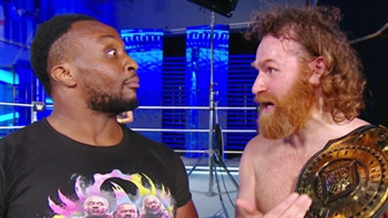 Big E holds an intense handshake with Sami Zayn for 10 seconds: SmackDown, Nov. 27, 2020