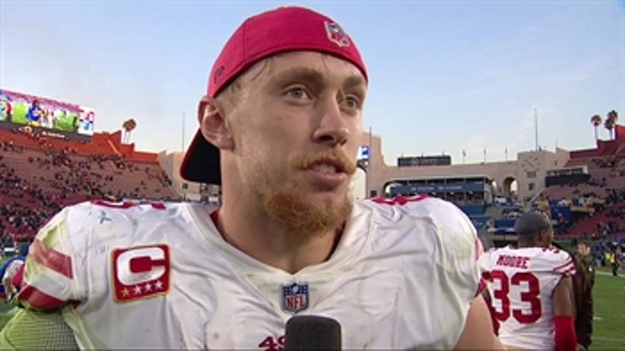 49ers TE George Kittle reflects on his historic 2018 season