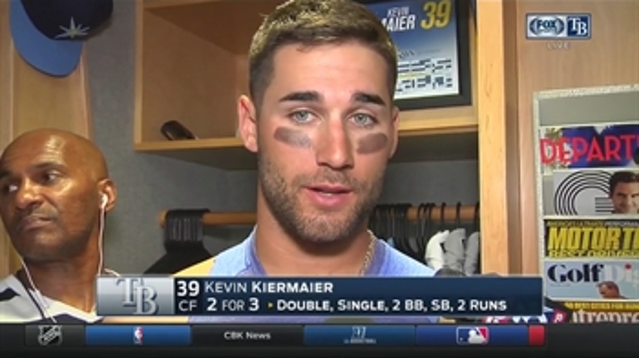 Kevin Kiermaier describes starting season off with a win