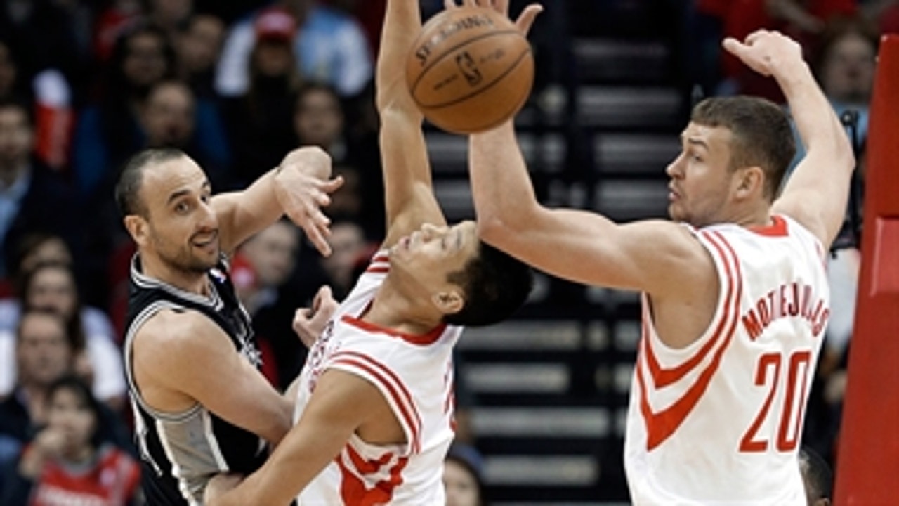 Spurs can't hold off Rockets' rally