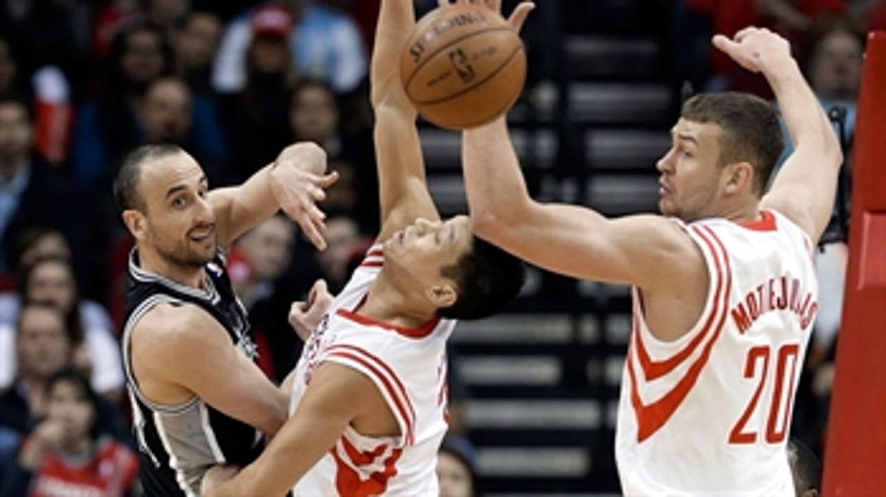 Spurs can't hold off Rockets' rally