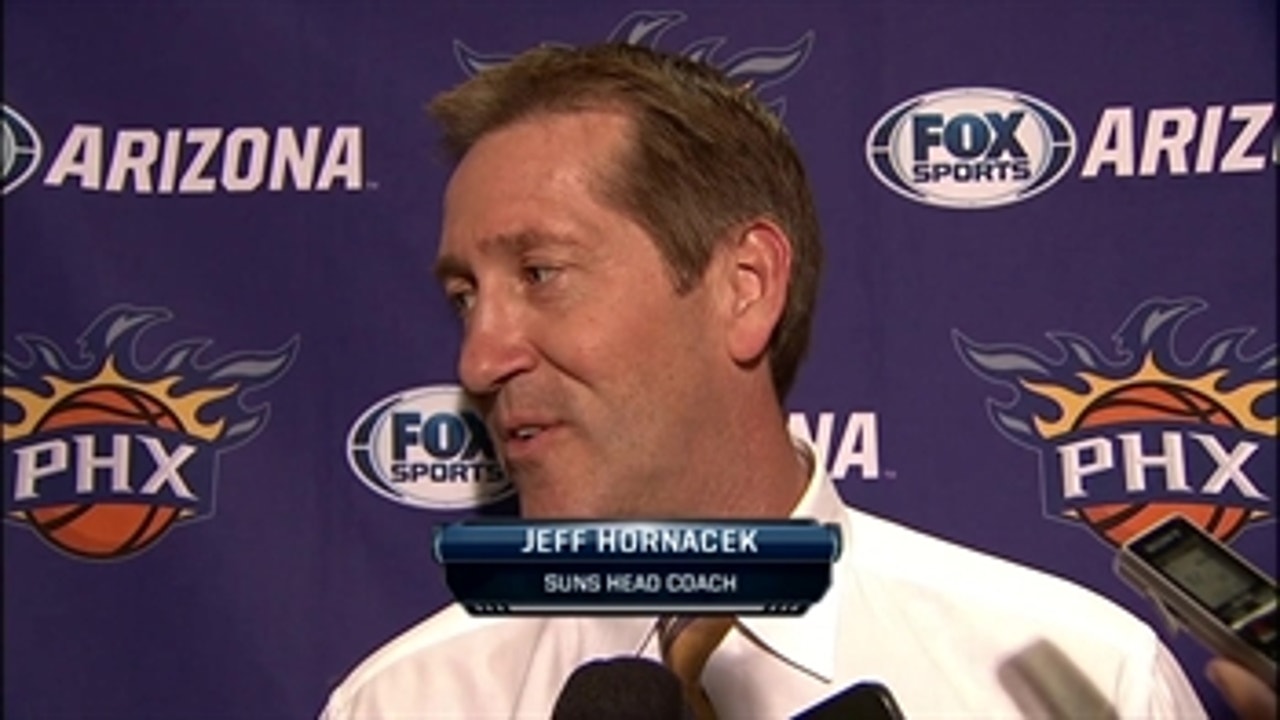 Hornacek: You can't start like that ... it was easy for them