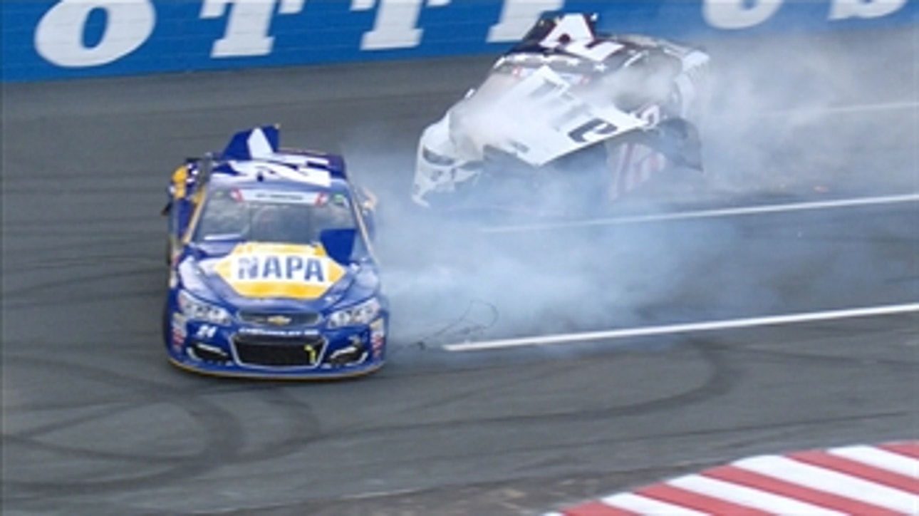 Chase Elliott and Brad Keselowski Crash Early at Charlotte ' 2017 CHARLOTTE ' FOX NASCAR