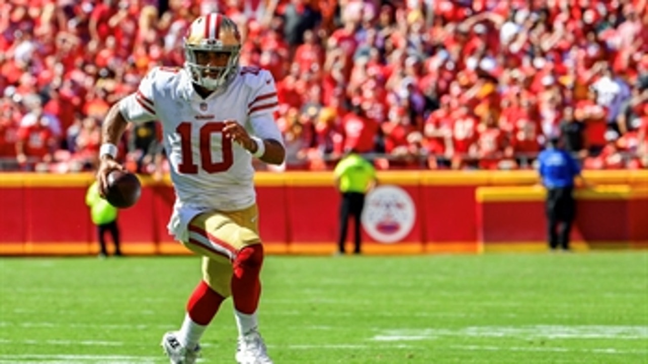 Michael Vick weighs in on Jimmy G's potential injury: 'I would have never took that hit'