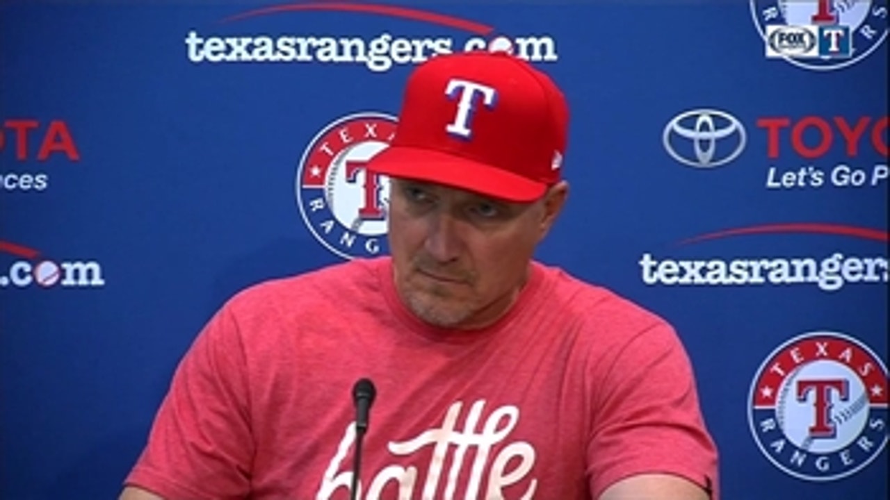 Jeff Banister on bullpen to close out 4-2 win over Oakland