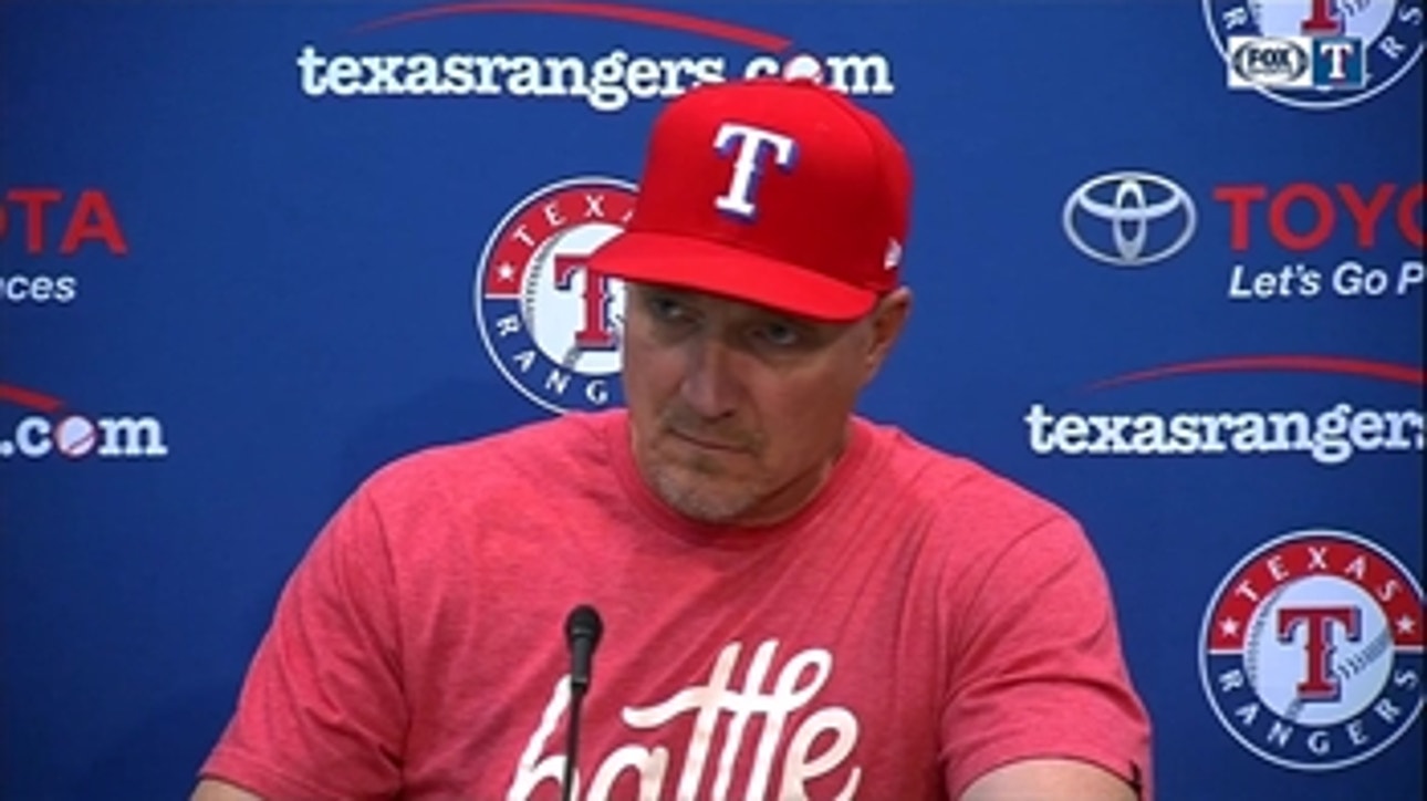 Jeff Banister on bullpen to close out 4-2 win over Oakland