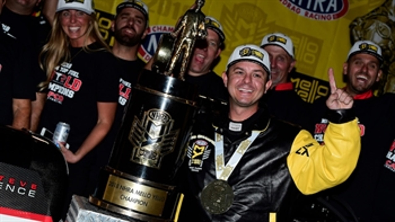 Steve Torrence wins at Las Vegas and clinches 2018 Top Fuel title ' 2018 NHRA DRAG RACING