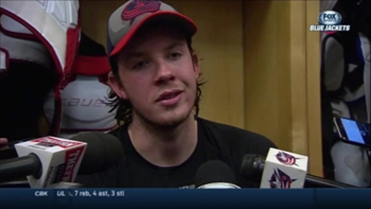 Johansen on Blue Jackets' loss to the Avalanche