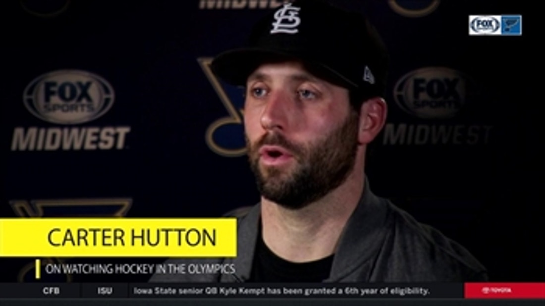 Blues players share their thoughts on the Winter Olympics