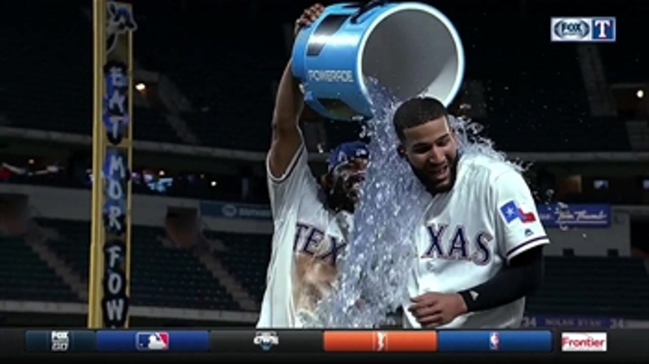 Nomar Mazara with big home run in 6-1 win