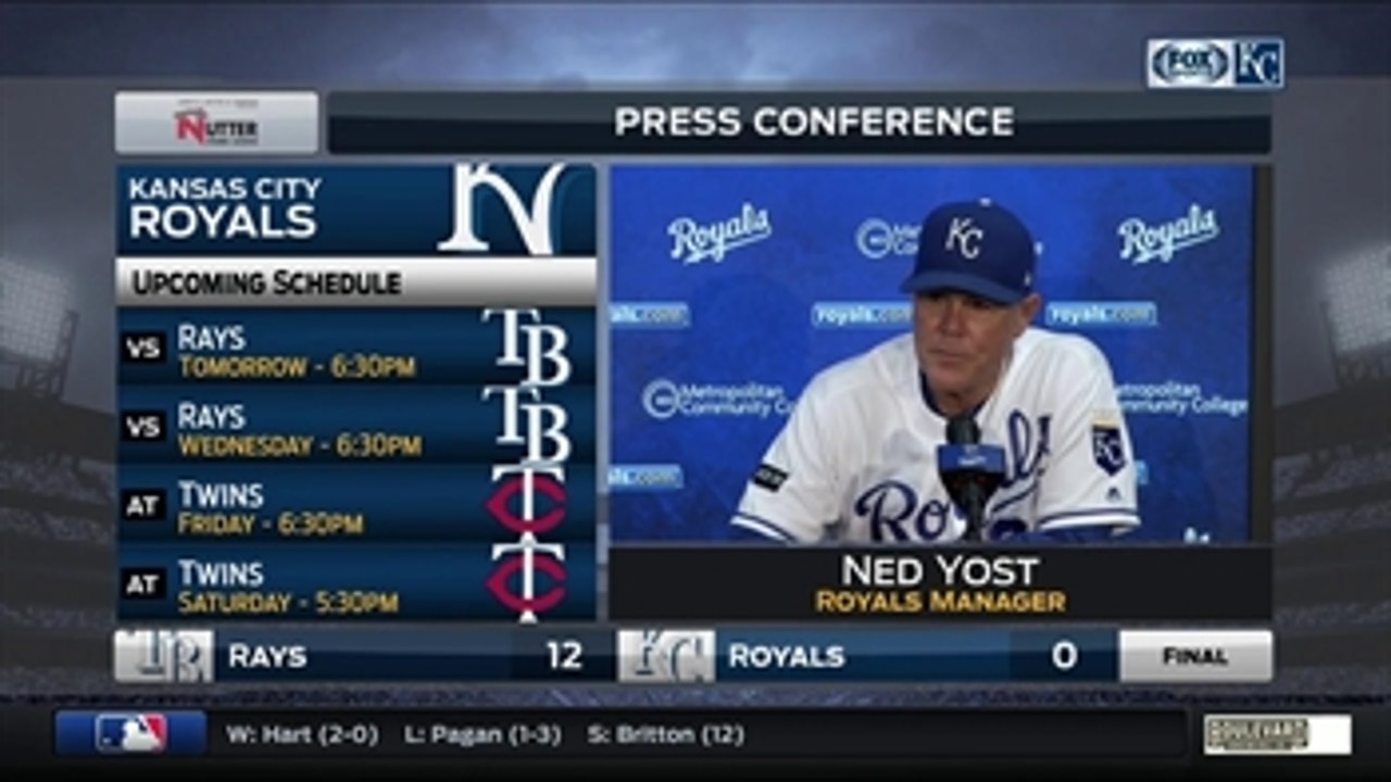 Royals' Yost: 'Not a guy on this club that isn't fighting'