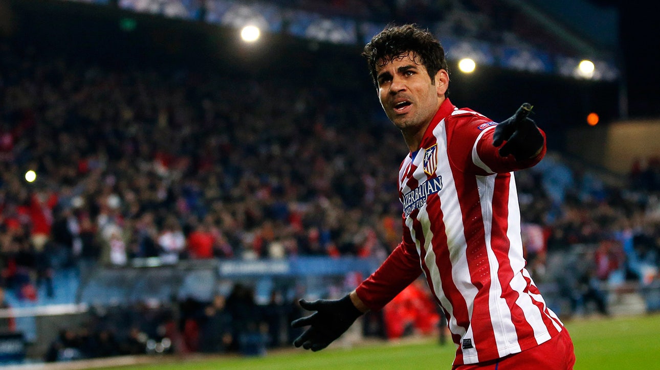 Diego Costa doubles Atletico's lead