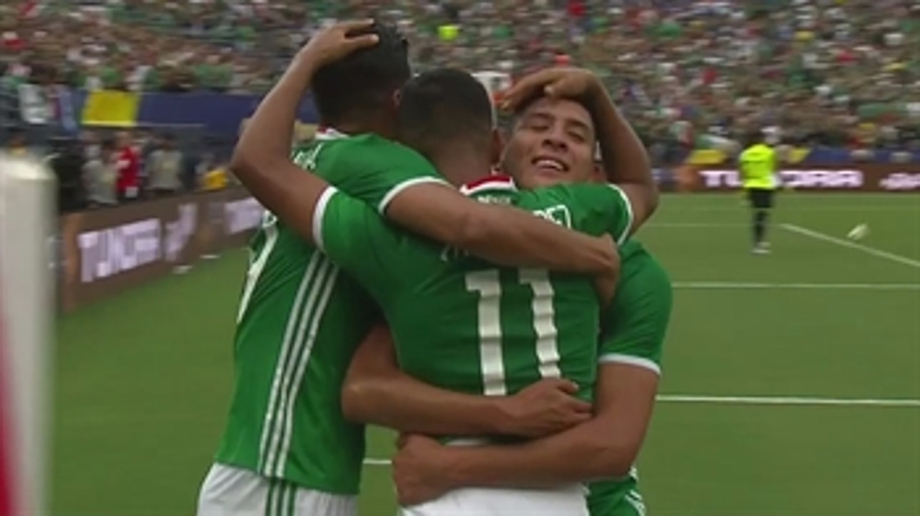 Hernandez volley makes it 2-1 for Mexico vs. El Salvador ' 2017 CONCACAF Gold Cup Highlights