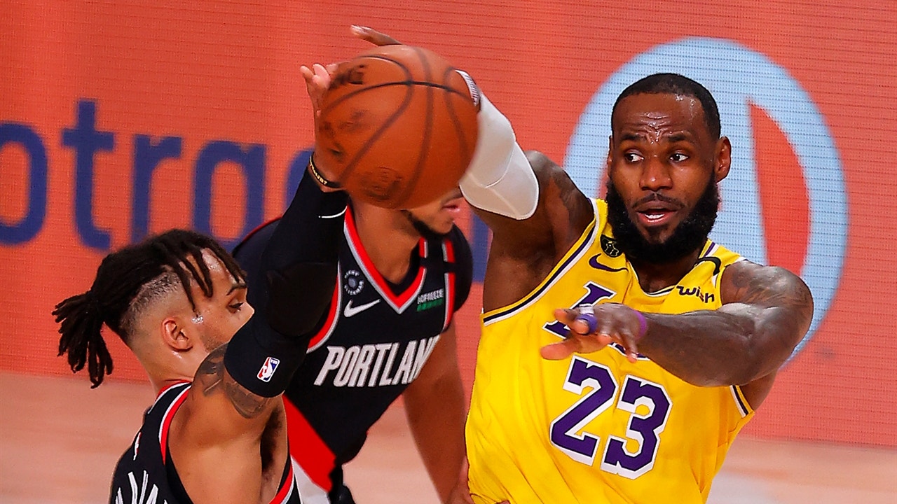 Marcellus Wiley: It's 'tough sledding' ahead for LeBron's Lakers in Game 2 against Dame's Blazers
