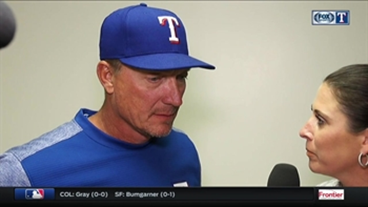 Banister: Darvish's performance today was 'very encouraging'