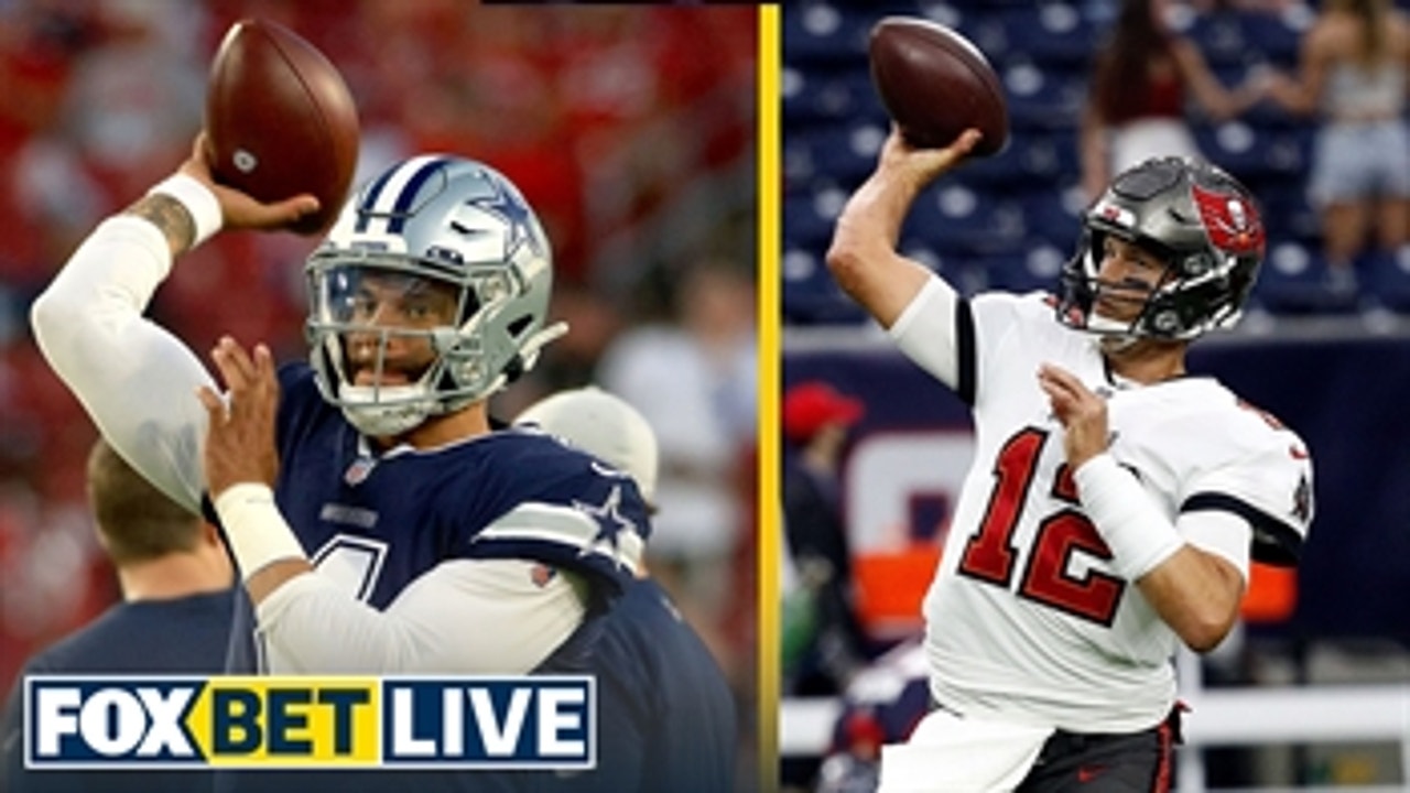 Dak or Brady: Who has the best chance to win MVP? I FOX BET LIVE