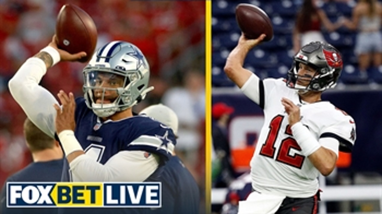 Dak or Brady: Who has the best chance to win MVP? I FOX BET LIVE