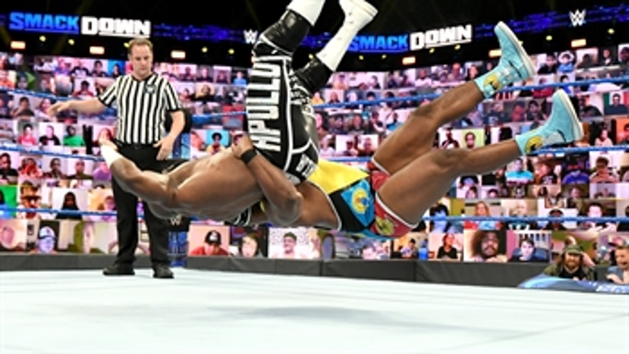 Big E & Kevin Owens vs. Apollo Crews & Commander Azeez: SmackDown, June 18, 2021