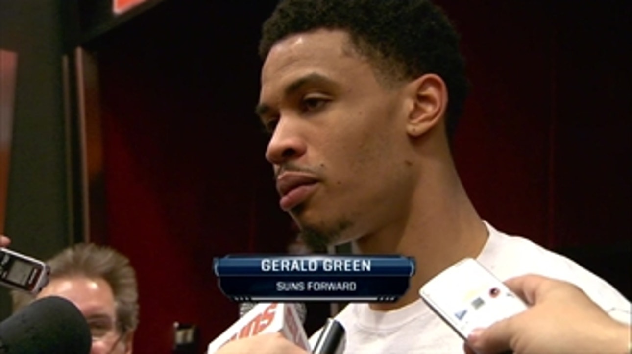 Gerald Green on his big night