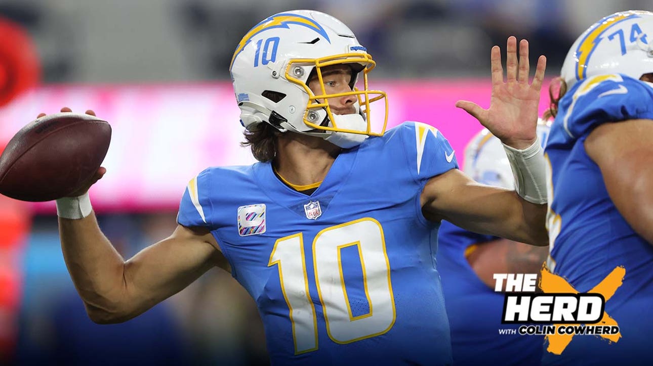 Colin Cowherd on L.A.'s win over Las Vegas: 'The Chargers trust Justin Herbert' I THE HERD