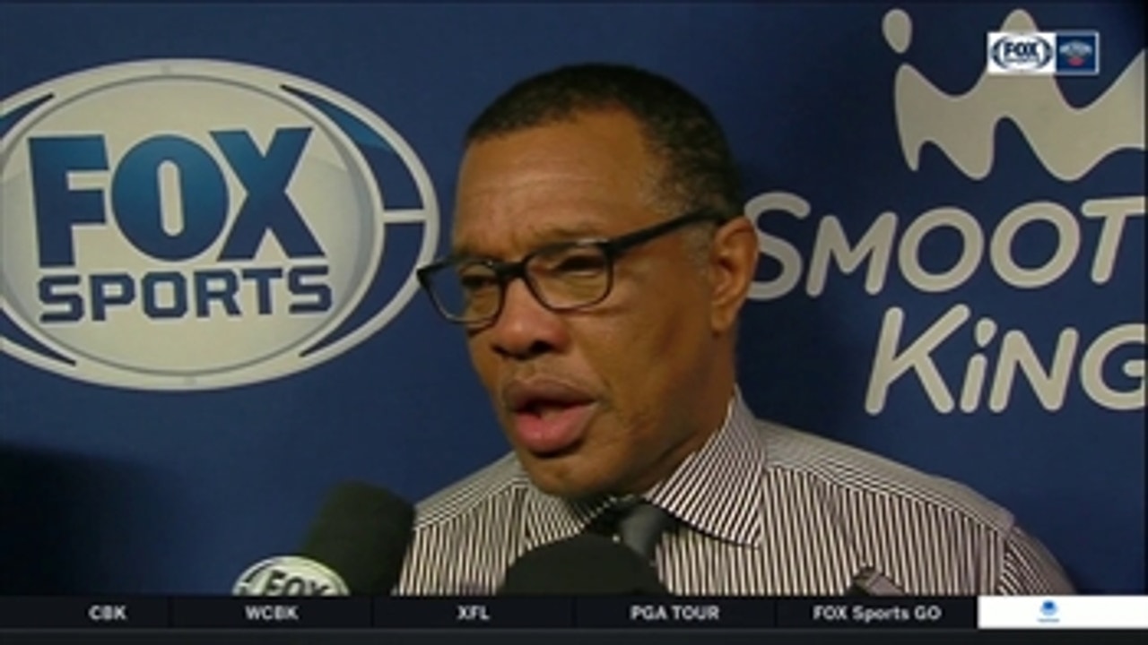 Alvin Gentry on the Pelicans huge win over the Pacers