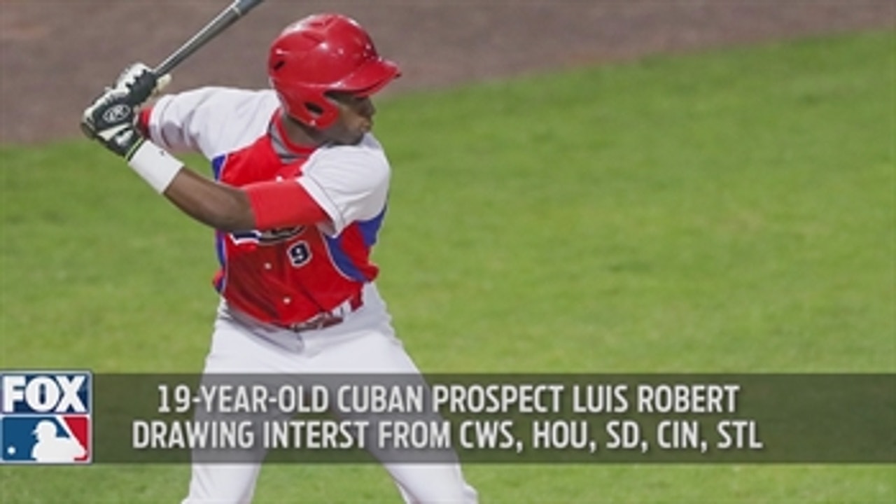 Full Count: 19-year-old Cuban prospect Luis Robert drawing wide interest