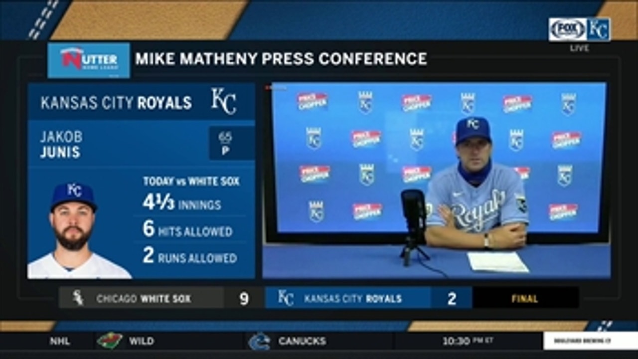 Matheny: 'We've got to get this turned around' after loss to Sox