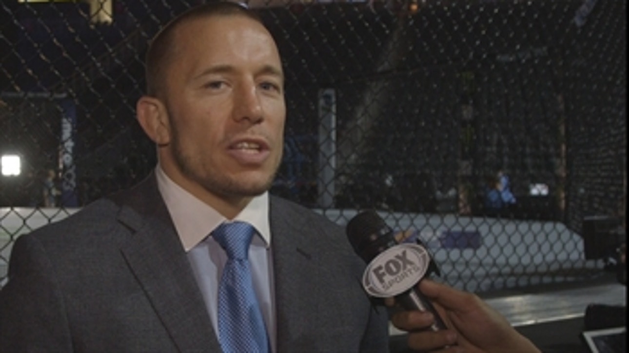 Georges St-Pierre responds to Bisping's claim that he's a boring fighter ' FIGHTING WORDS