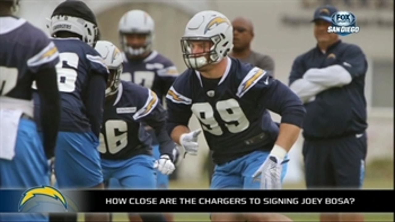 Chargers GM Tom Telesco: 'Our goal is to get Joey [Bosa] here'