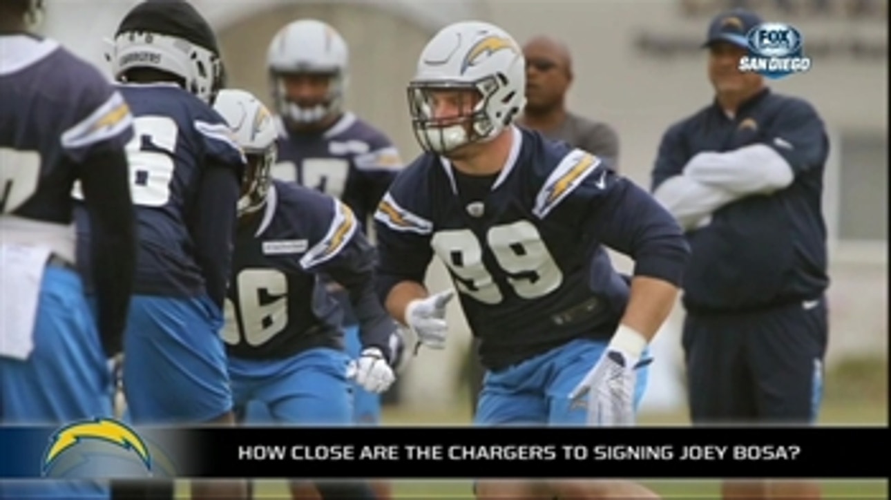 Chargers GM Tom Telesco: 'Our goal is to get Joey [Bosa] here'