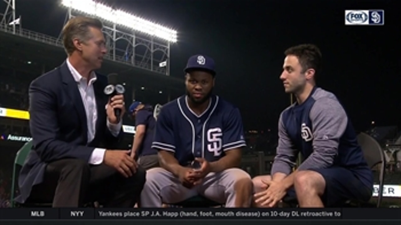 Manuel Margot discusses his hot streak following the Padres victory