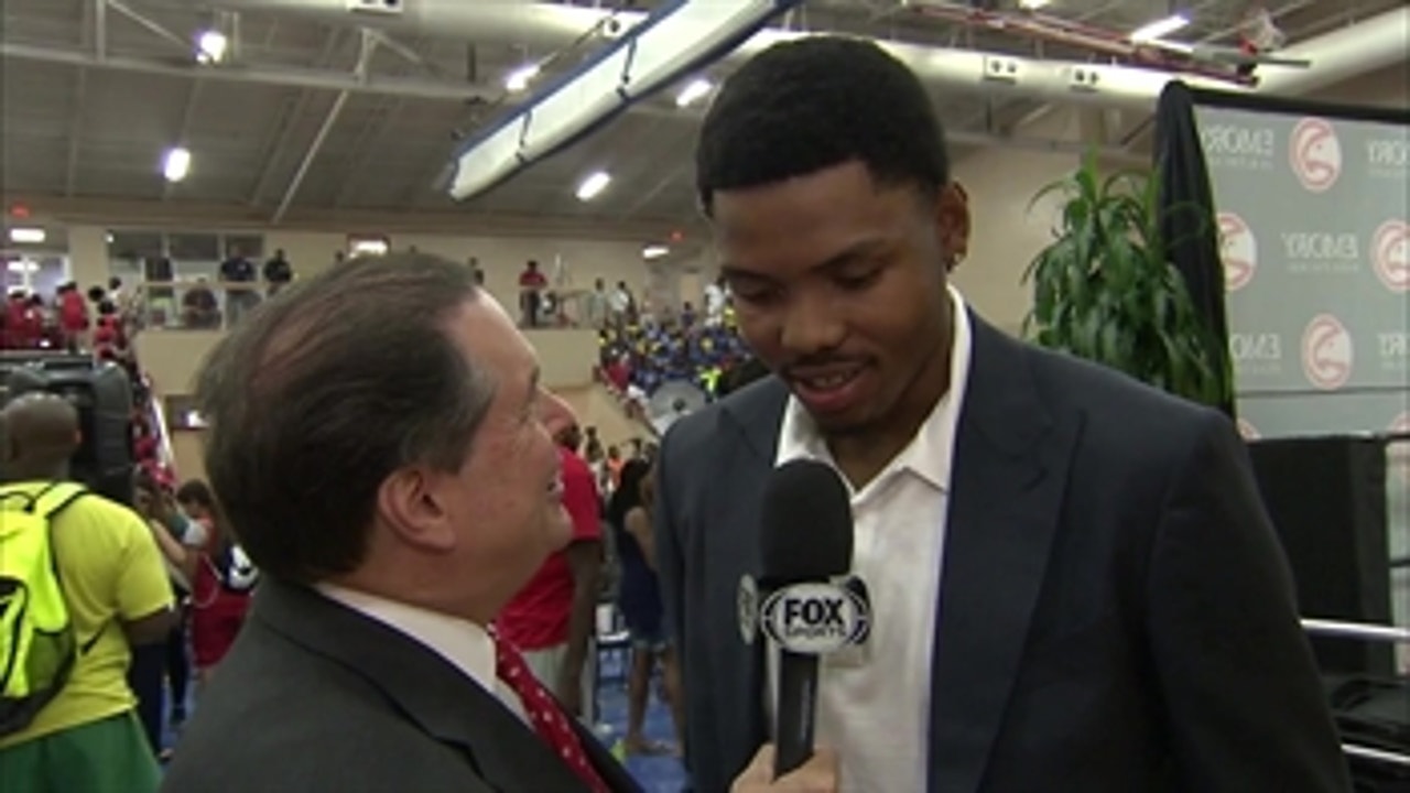 Kent Bazemore discusses decision to return to the Hawks