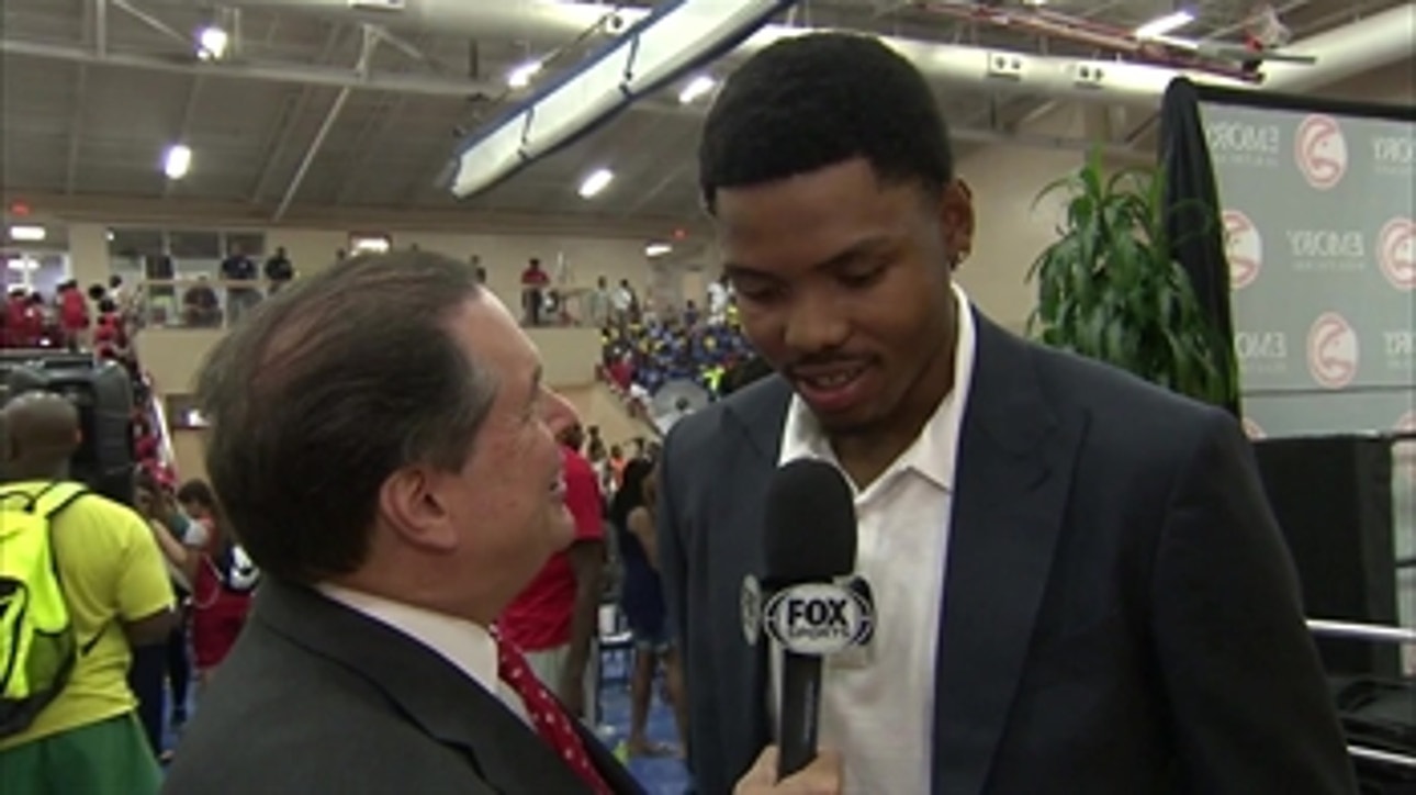 Kent Bazemore discusses decision to return to the Hawks