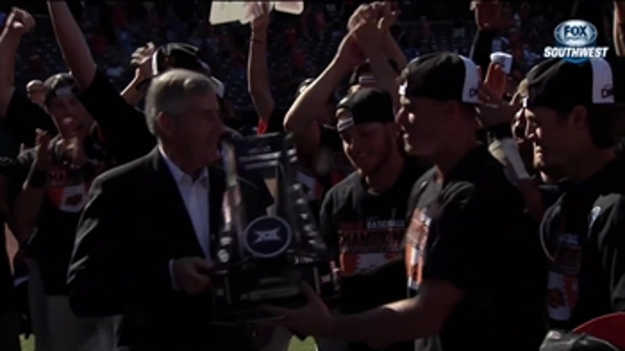 HIGHLIGHTS: Oklahoma State crowned Big 12 Tournament Champions