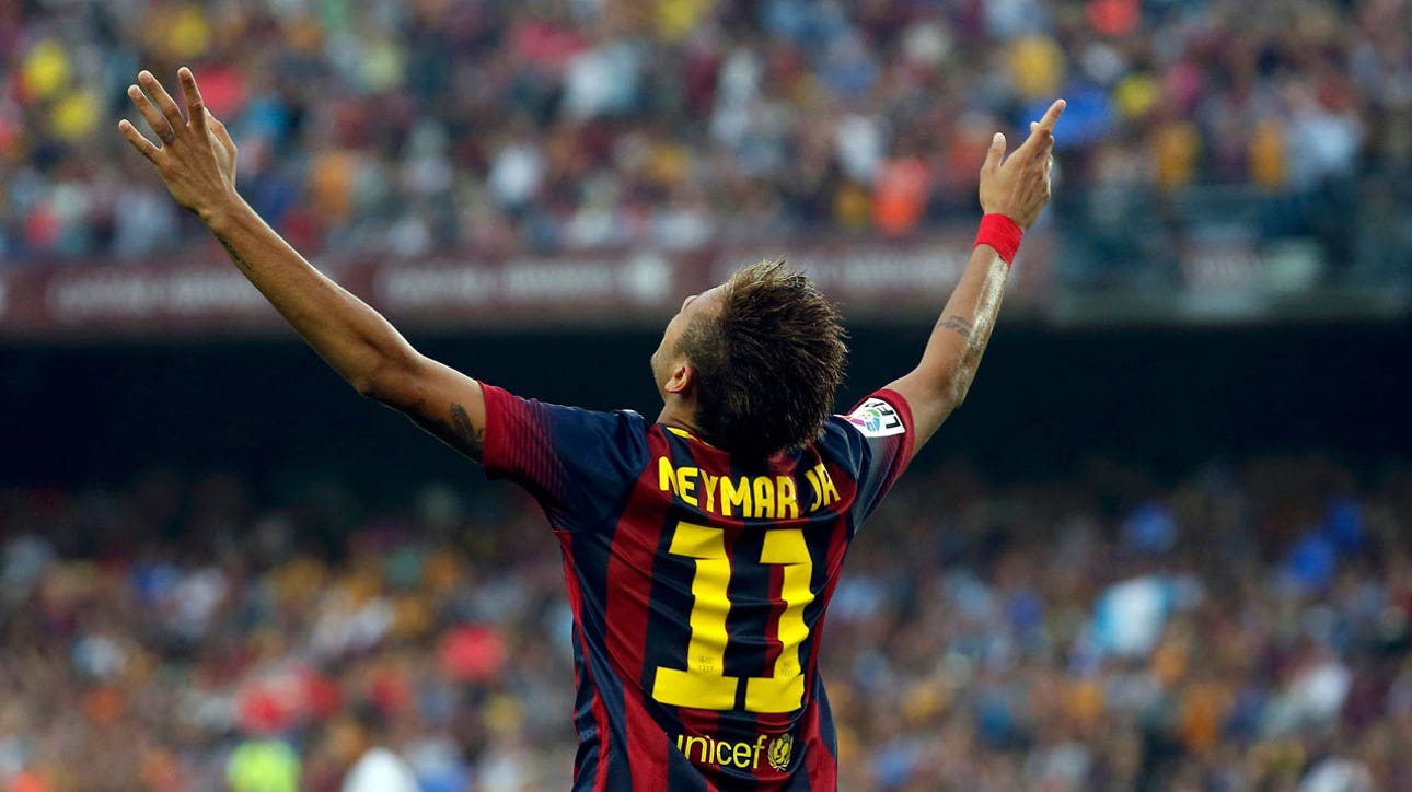 Neymar extends Barcelona's lead