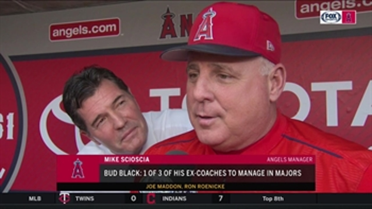 Rockies manager Bud Black and Angels skipper Mike Scioscia's friendship goes way beyond the diamond