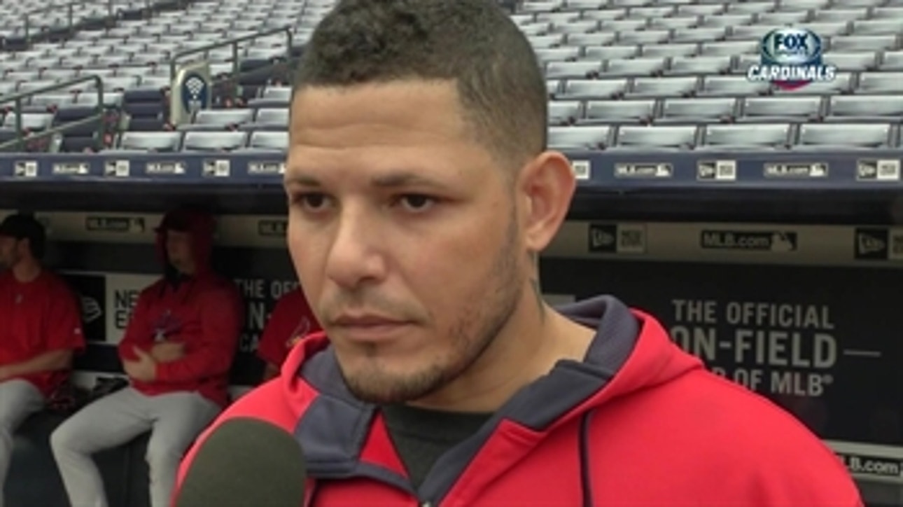 Yadi working hard to get back for playoffs