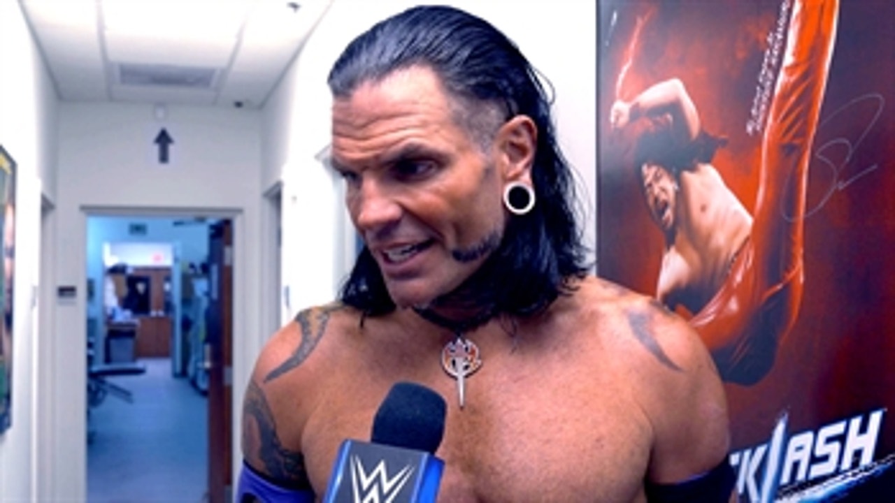 Jeff Hardy celebrates his return victory and his new back tattoo: WWE.com Exclusive, March 13, 2020
