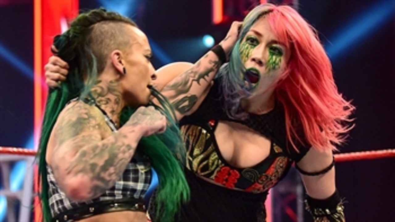 Asuka vs. Ruby Riott – Money in the Bank Qualifying Match: Raw, April 13, 2020