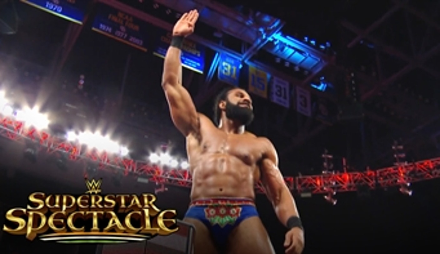 Witness The Return Of The Modern Day Maharaja Jinder Mahal At The Wwe Superstar Spectacle Fox Sports Randy orton vs jinder mahal, bobby roode on commentary smackdown 03.06.2018 the miz is headed to smackdown live: modern day maharaja jinder mahal