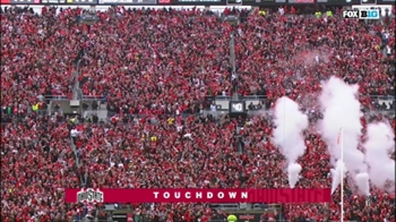Ohio State returns a clutch punt block for a TD vs. Michigan